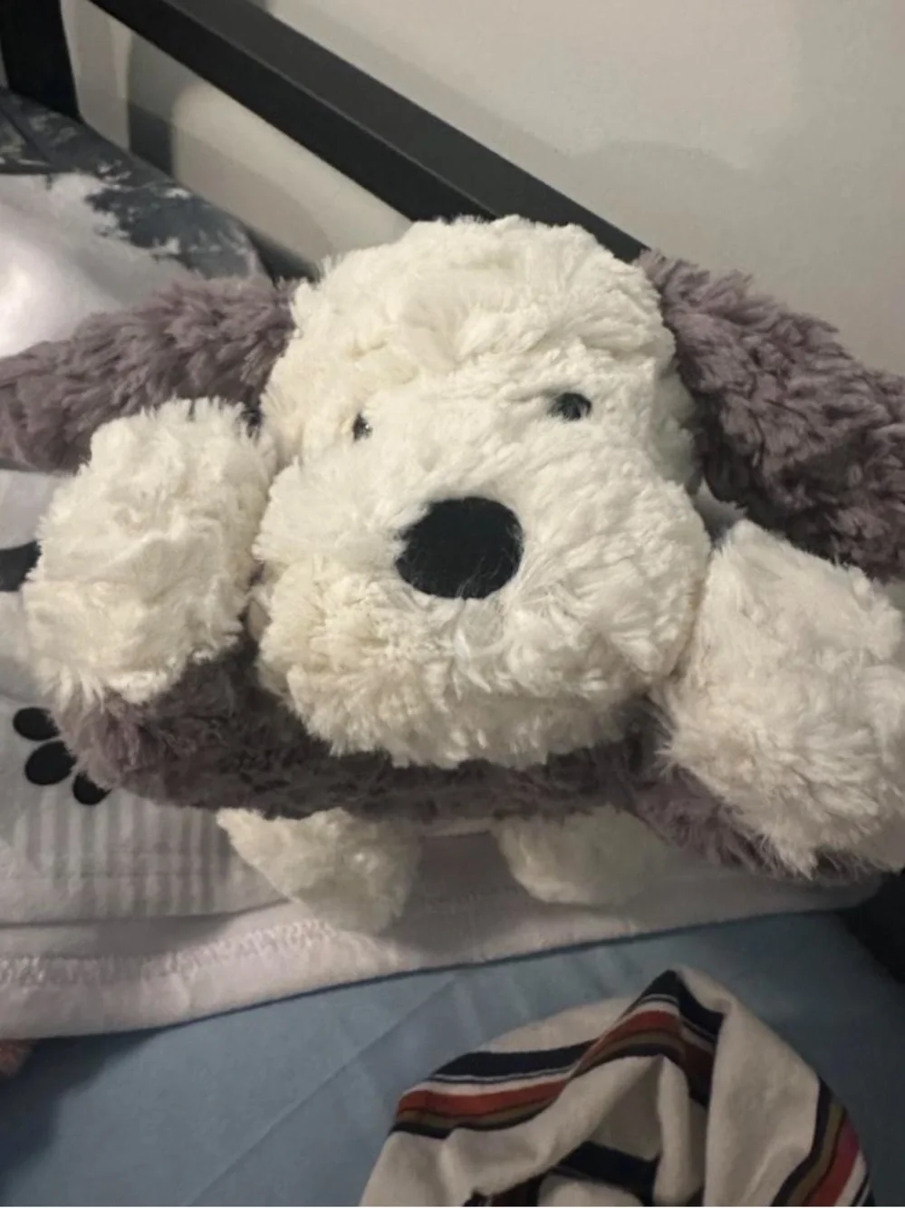 Jellycat Tumblie Sheep Dog - Cream with Gray Ears